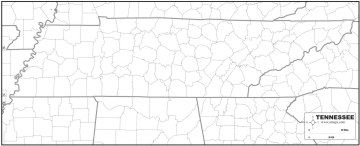 Download TENNESSEE MAP to print